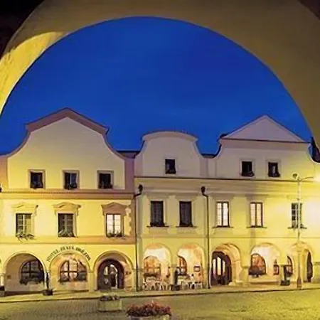 酒店 黄金之星酒店 Třeboň